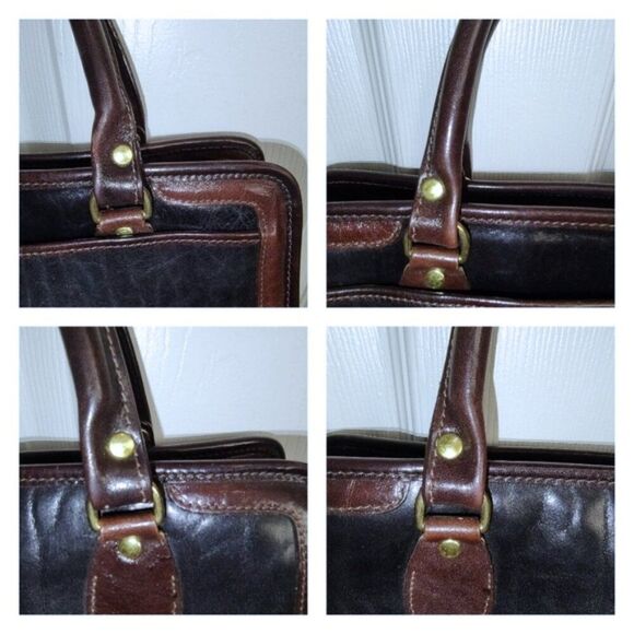 Brahmin Tuscan vintage satchel EUC - Picture 8 of 9